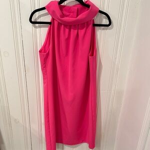 Vibrant Pink Sleeveless Dress